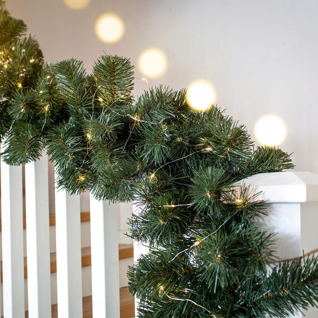 KADAX Christmas Tree Garland 300 Cm Christmas Dense Premium
