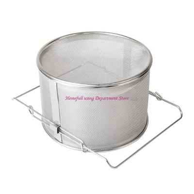  Stainless Steel Double Layer Honeys Filter Efficient Filtration For Beekeeping Use