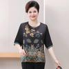 Langsha Women's Plus Size Summer Short Sleeve T-Shirt Top