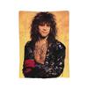 Bons Jovis s Rock Blankets Flannel Summer Air Conditioning  Multifunction Super Warm Throw Blanket for Home Outdoor Quilt