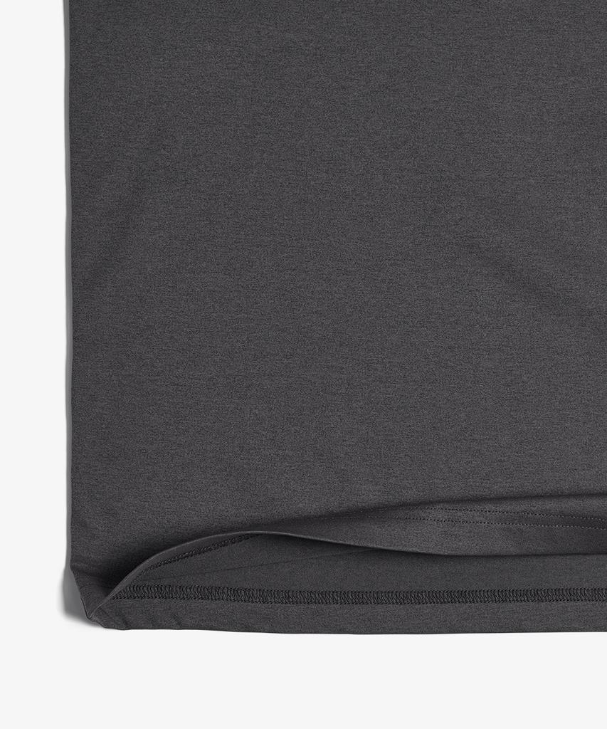 Baellob Plain Good Long Sleeve T-Shirt Ver2 Charcoal