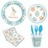 Easter Bunny Egg Theme Party Set Holiday Disposable Paper Plate Paper Cup Paper Towel Tableware Decoration