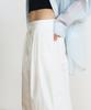 MAKE A TOAST Double-Pleat Wide Volume Fit Pants (Ivory) Mbfspa004Iv