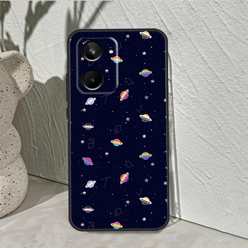 Planet Space Star Case For Realme 8 9 11 10 Pro Plus C11 C15 C25s C21Y C30 C31 C33 C35 C53 C55 GT Neo 5 3T 2T
