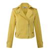New Autumn and Winter Women's Leather Short Jacket Korean Style Slim Large Size For Women PU Washable Motorcycle Women's Leather Jacket