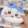 1 Piece Usagi Hachiware Plush Office School Stationery Pen Bag Chiikawa Double-Sided Pencil Case Cosmetic Bag Students Gifts