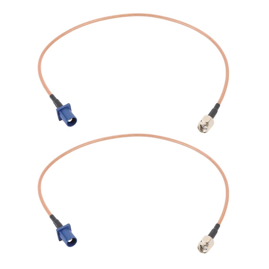 2 BUC Cablu Adaptor Antenă Fakra C Tată la SMA Tată Anti Interferențe RG174 Adaptor Antenă GPS Auto