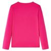 T-shirt pour enfants à manches longues imprimé floral 2 couleurs et 5 dimensions disponibles