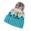 Thickened Winter Hat Warm Beanie Hats Fashion Pompoms Hat  Women