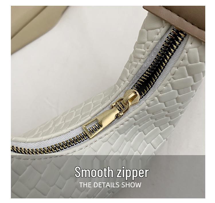 2025 Ρετρό Γυναικεία Τσάντα Χιαστί Σχήμα Ημισελήνου – Ειδικού Σχεδιασμού Τσάντα Ώμου