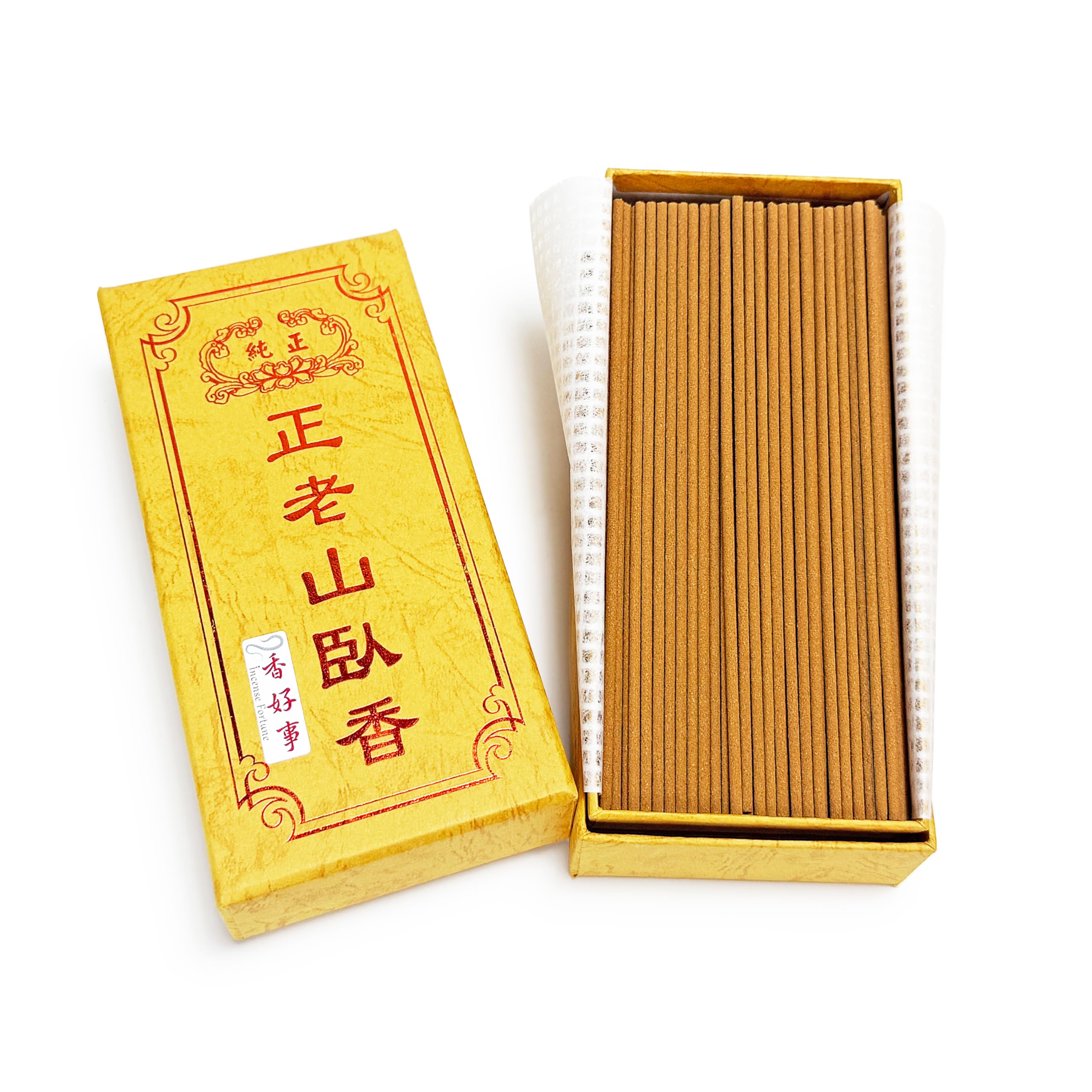 

Kokoji LS Laoshan Sandalwood Incense, 150g, Traditional Taiwanese Incense Sticks, Made with High-Quality Sandalwood (15cm)