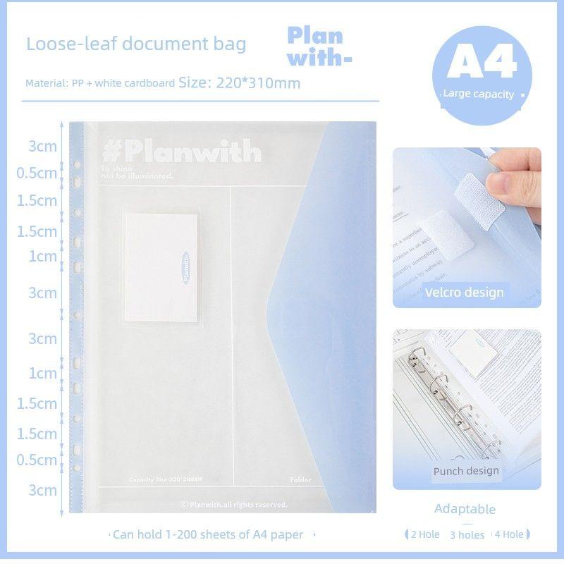 

Planwith Student Only Info Booklet Folder Blue three pack [In Stock!]!]