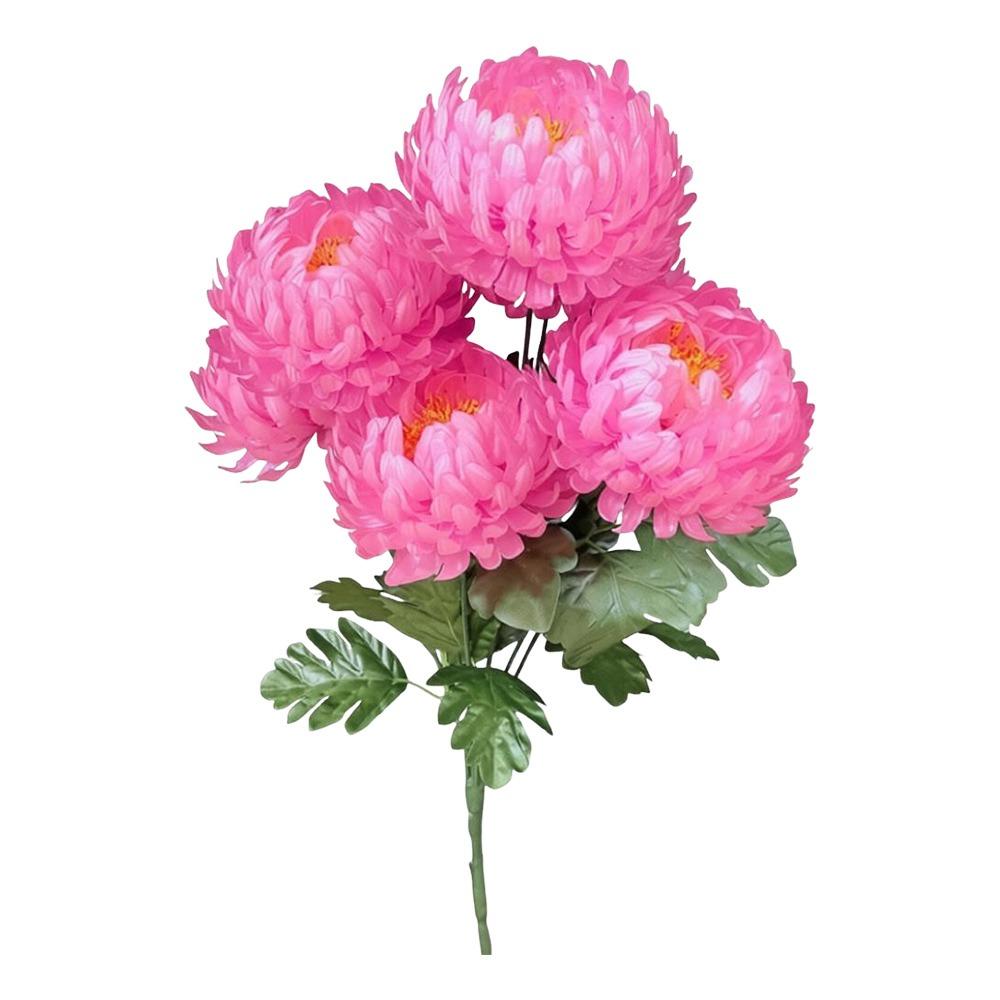 7Head Artificial Flower DIY Flower Silk Chrysanthemum Bouquet Worship Supplies Floral Arrangement Flowers Bouquet