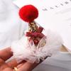 Zinc Zinc Alloy Bow Korean Style Headwear Christmas Hat Hairpin Christmas Hair Clip Kids Hair Accessories