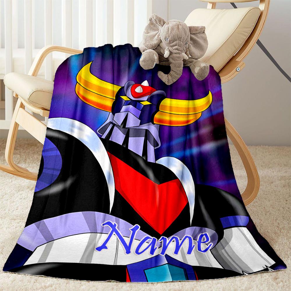 Powerful Robot Guardian Blanket Soft Warm Cozy Great for Bedding Bed Office for All Occasions Warmthful Decor Perfect Gift for Relatives and Friends