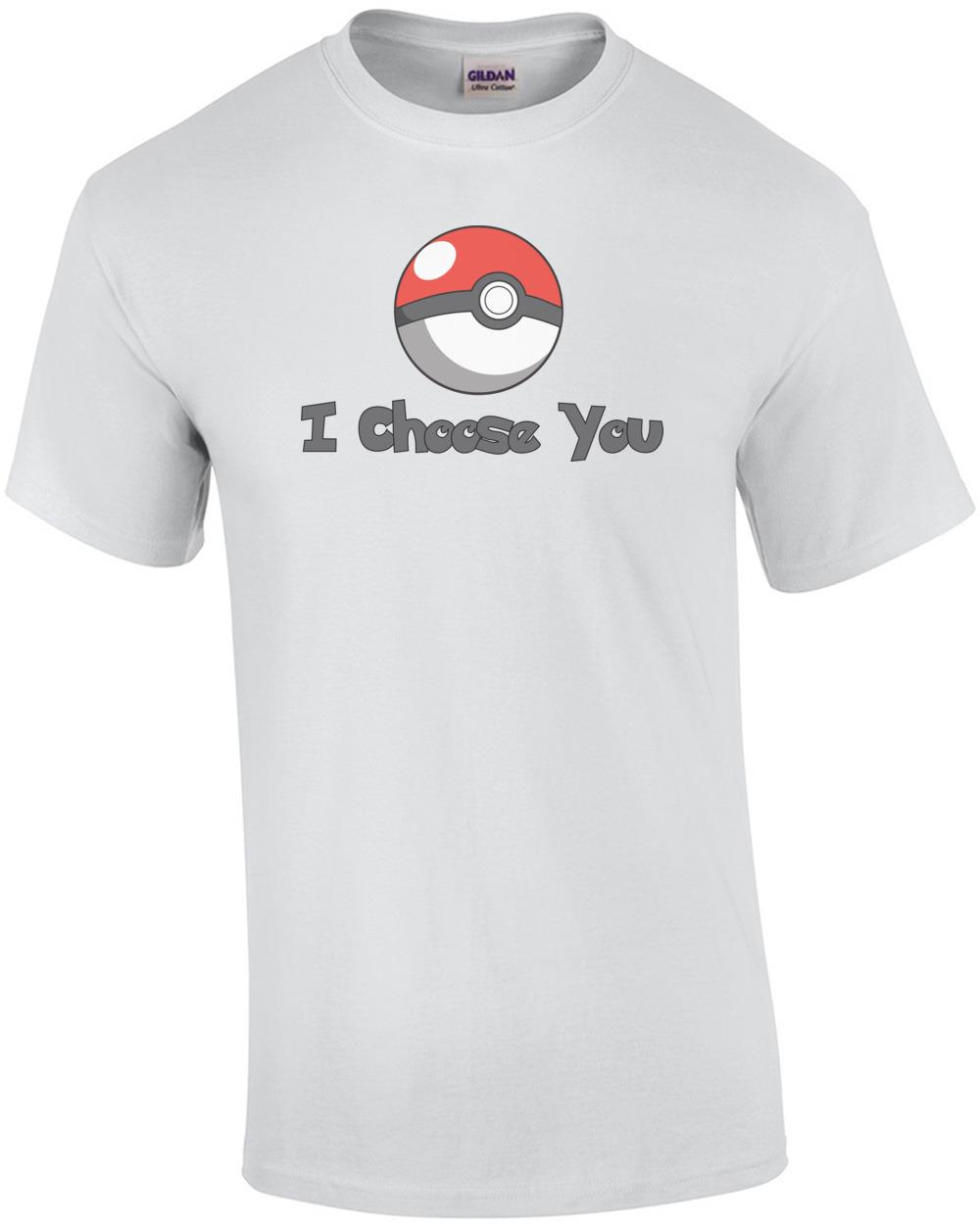 I choose you - Pokeball T-Shirt Unisex T-Shirt S