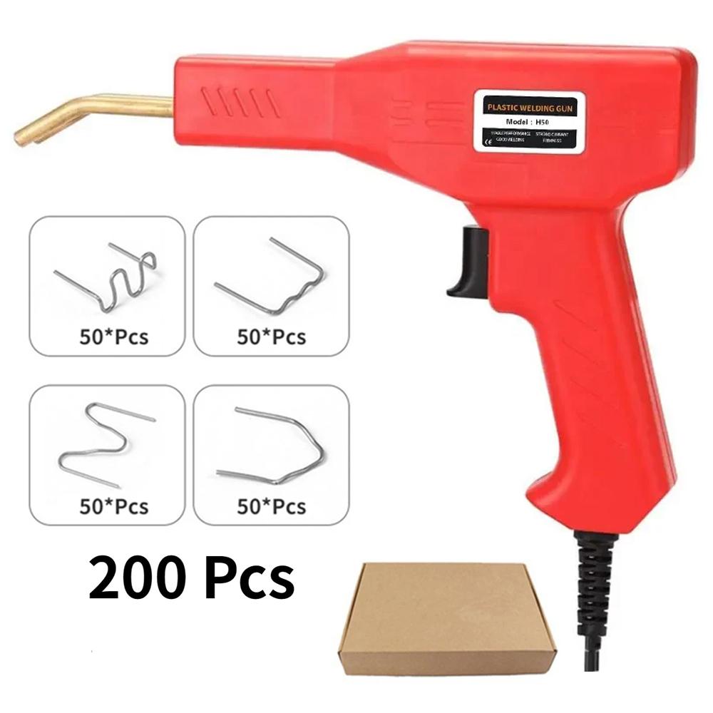 

Plastic Welder Welding Machine Car Bumper Soldering Gun 4 Types Staples for Bumper/Kayak/Plastic Product Repairs 220V