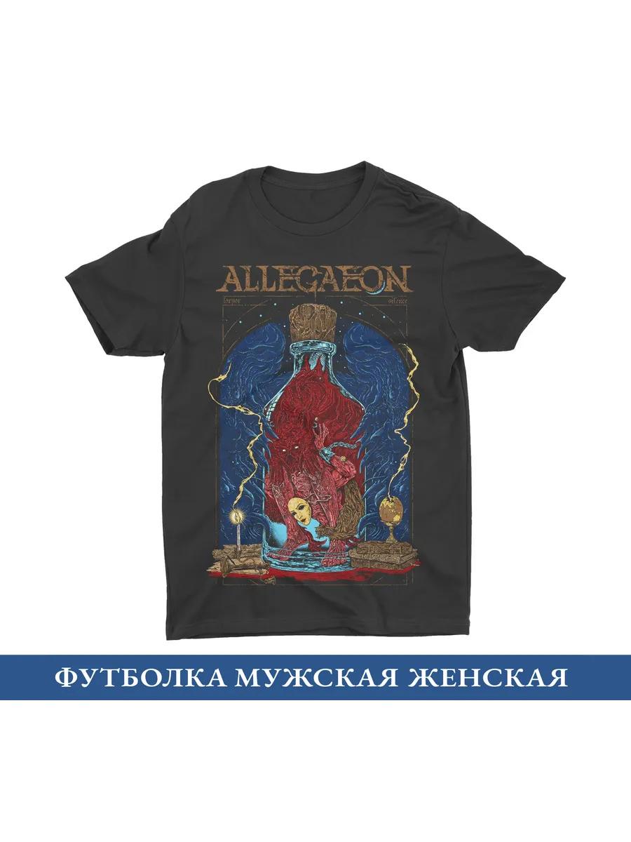 

Men s Allegaeon Graphic T-Shirt, 100% Cotton Crew Neck Short Sleeve Tee, Casual Summer Top for Daily Wear and Gift L