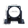 High Hardness Black Auxiliary Motor Bracket Support Fixed Base   (#01)