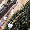 Sweet Snow Flower Scarves Korean Style Cotton Linen Headscarf Exquisite Triangle Hijab Scarf  Woman