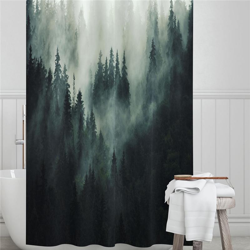 Sexy Bikini Beauty Bathroom Curtain Waterproof Fabric Polyester Shower Curtain Bathroom Shower Curtain