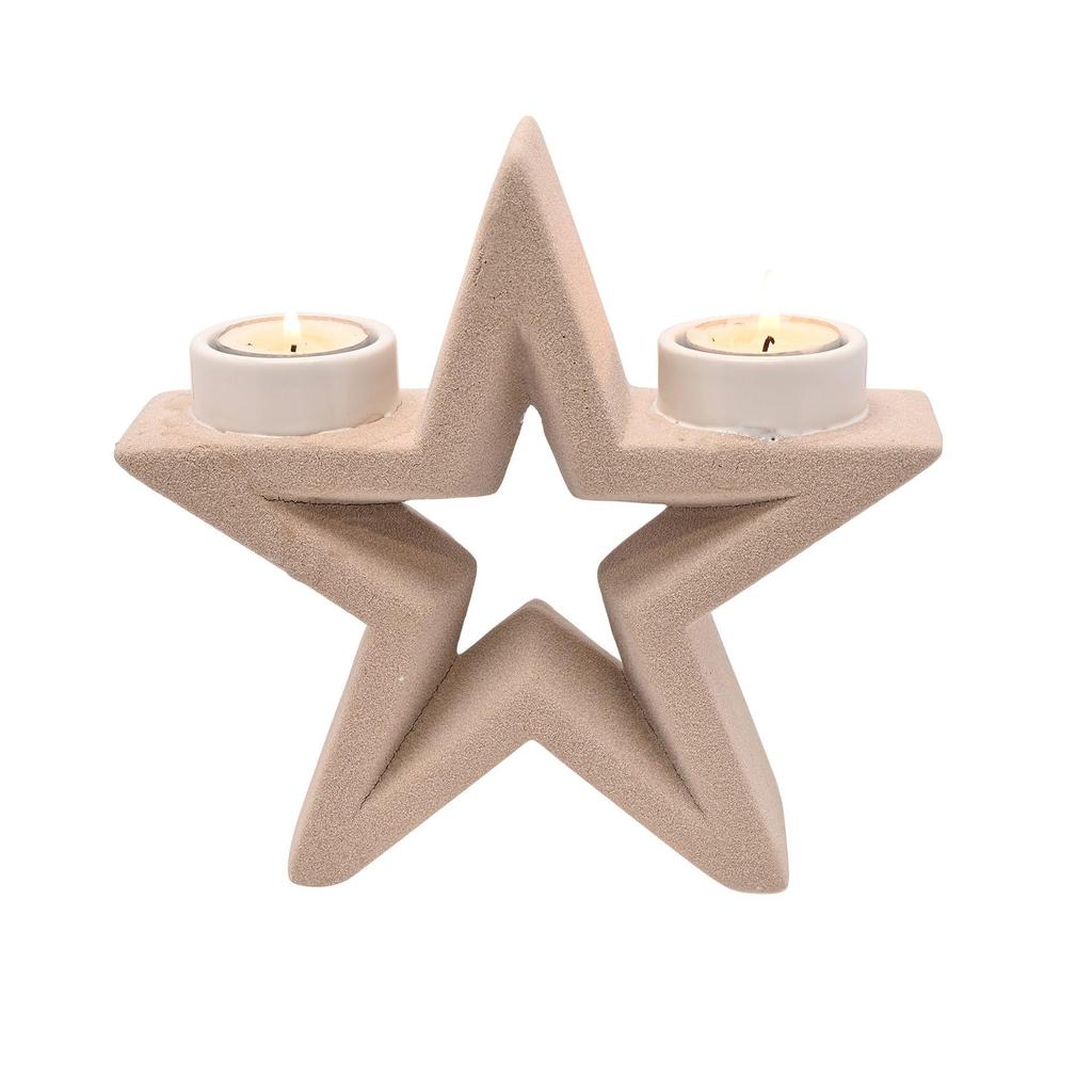 Star Tea Light Holder 19cm
