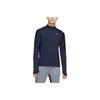 Dri-FIT Half-Length Zip Running Fitness Top Men Tops Obsidian CU6074-451