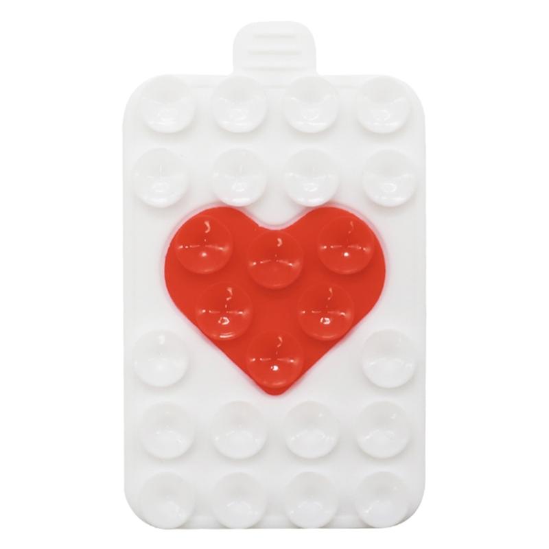 

Silicones Suctions Phone Case Mount,NonSlip Suctions Cup Phone Mount,Handsfrees Phone Holder for Selfie and Video