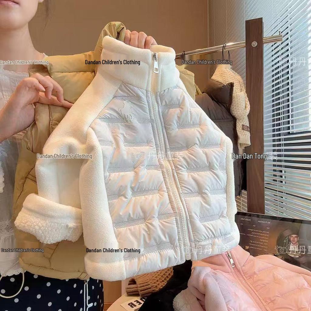 Children's Cotton-Padded Coat for Autumn to Spring - Thick, Warm, and Stylish for Boys & Girls