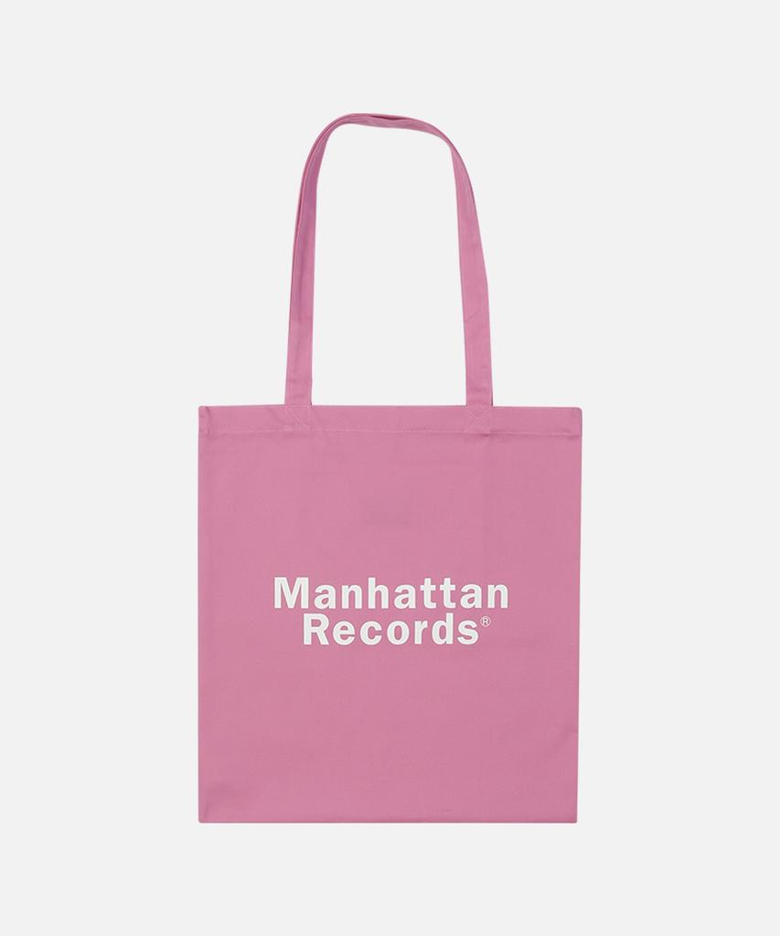 Manhattan Records Mr Classic Logo Canvas Eco Bag - Pink