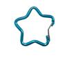Outdoor Star Shaped Carabiner Clip Keychains For Backpack Camping Hiking Traveling Multicolour