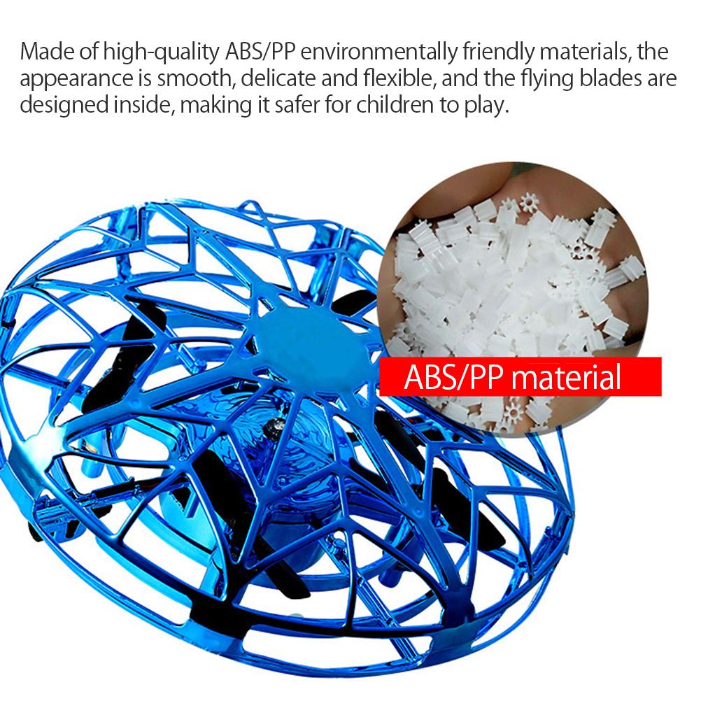 Mini Drone Kids Drone Toy Hand Helicopter RC Quadcopter Infrared Induction Remote Control Flying