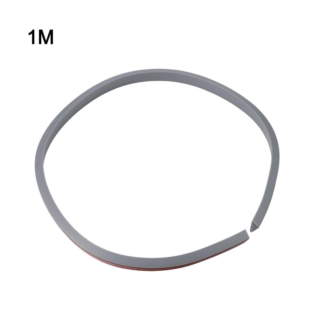 Slope Climbing Strip For Sweeping Robot Flexible Silicone Ramp Threshold Strip Silicone Self- Slope Climbing Strip