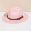 Wool Fedora Hat For Women Men Winter Autumn Fashion Church Jazz Hats Viking British Flat Brim Felt Hat Outdoor Casual Fedoras