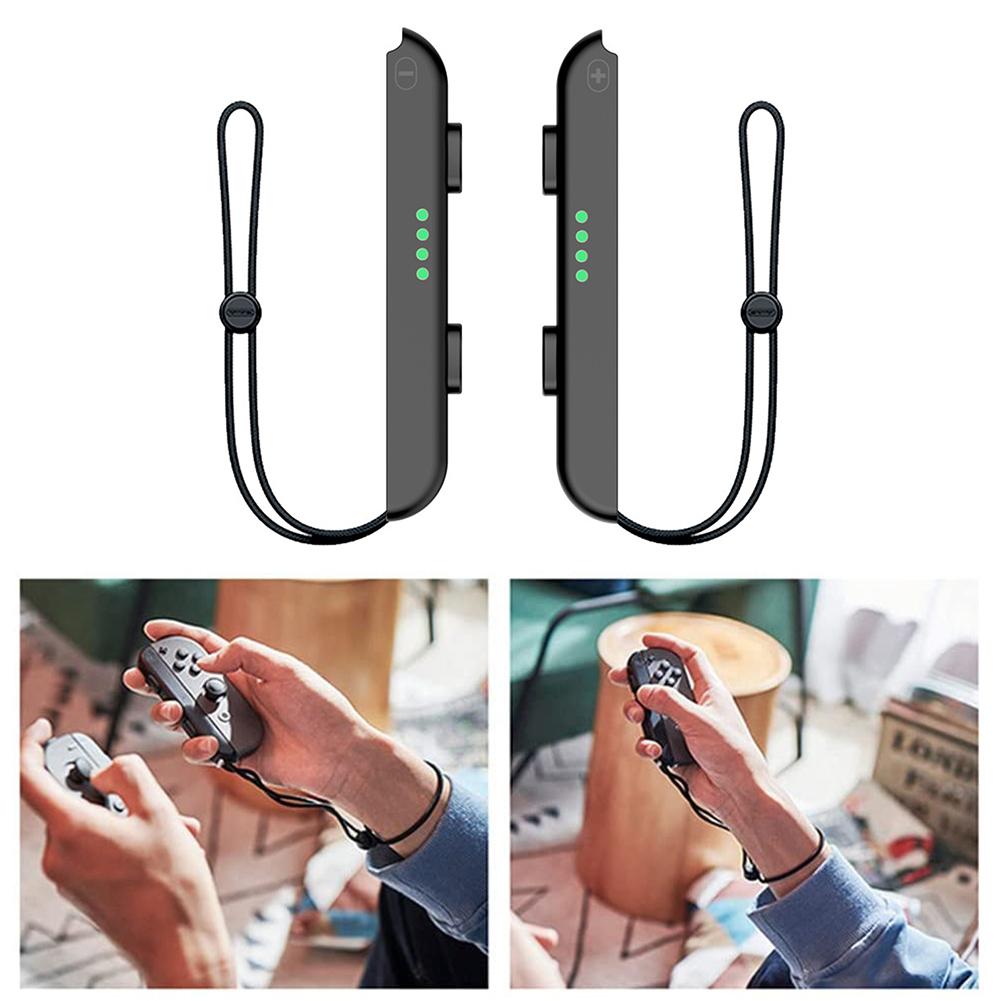 2 Stück Gamepad Handschlaufe Ersatz Handschlaufe Lanyard Kunststoff/Metall Hand Lanyard für Switch/OLED Gamepad Controller