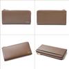 Set engraved Bright Stripe Trim SS24 Long Wallet Leather Coin Purse Cowhide 813005 P847 No name [Paul Smith] item/Name (Brown, engraved)