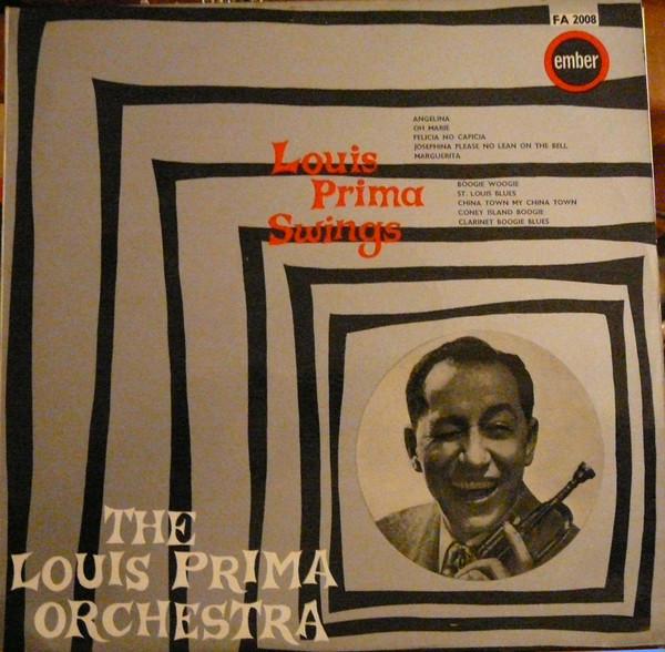 

LP Record LOUIS PRIMA ORCHESTRA Louis Prima Swings FA2008 Ember Records 1965 UK Jazz Used