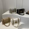 Retro Women's Bag Fashion Chain Small Square Bag Simple Trend Shoulder Bag New Crossbody Armpit Bag