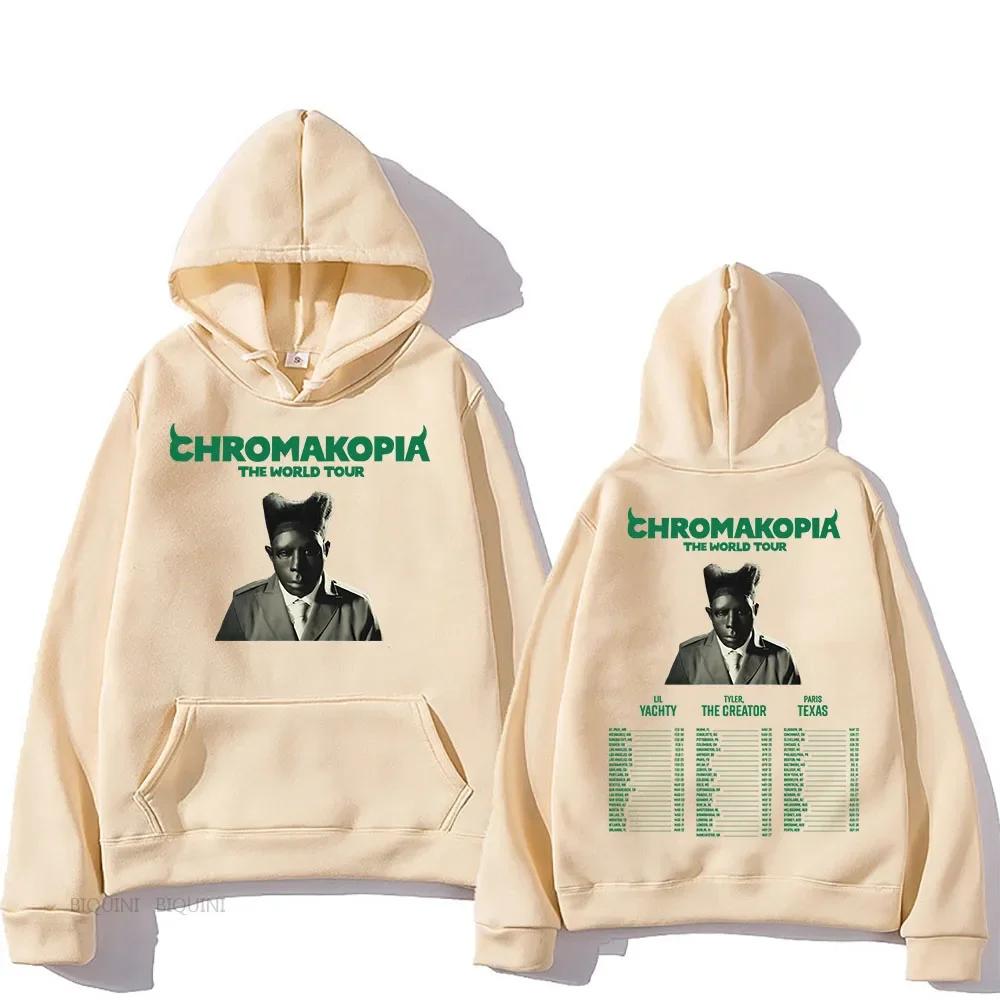 Chromakopia The World Tour 2025 Rap Singer Tyler Creator Hoodie Men's Unisex Hoodie