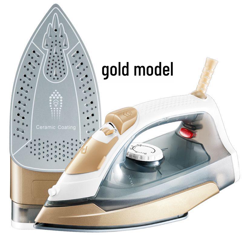 Dual-Use Electric Iron & Mini Garment Steamer for Dry/Wet Ironing