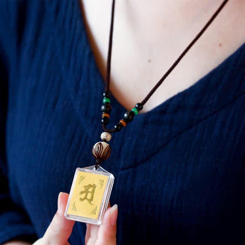 

Подвеска Большой Будда Топ Мантра Сурангама Подвеска Ношение Полные Тексты Мантр Мужские и Женские Ожерелья Украшения Нательный Амулет High-grade tooth fruit Lotus rope
