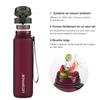 Sports Water Bottle Tritan Plastic Drink Bottle water BPA Free hydro flask Shaker Outdoor Travel Portable Leakproof Drinkware