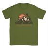 Herren L-Lords Of The R-Rings Lonely Mountain T-Shirt Abenteuer Fantasy Baumwollkleidung Vintage Kurzarm Rundhals