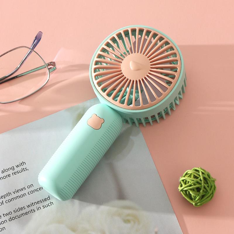 New Summer Cool and Free Handheld Fan, Mini USB Charging Portable Desktop Small Electric Fan