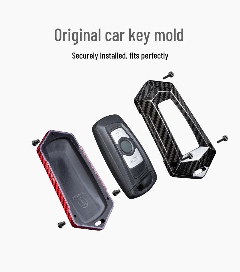 Carbon Fiber Key Case for BMW 1-7 Series 320lim