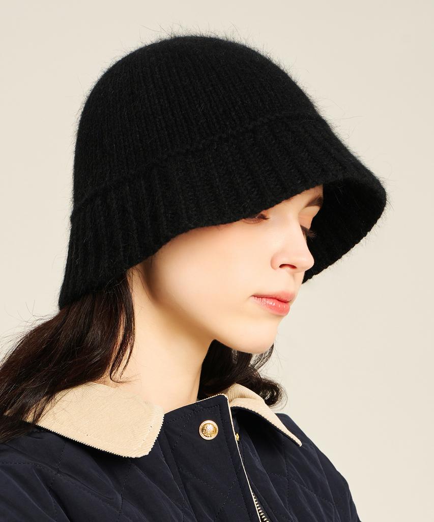 Hwaiteusaenjeu Angora Bucket Hat Basi (8 Colors)