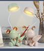 Unique Charging Usb Pen Holder Desk Lamps With Cute Cartoon Design Student For