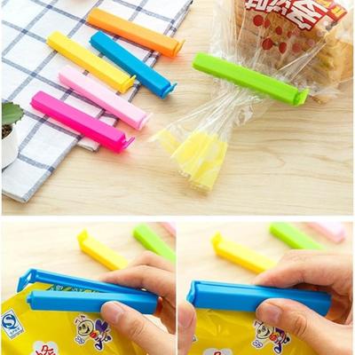 10 ks potravin těsnící spona Těsnění sáčků Snack těsnící spona Kuchyňská těsnící spona Udržovací těsnicí spona pro domácí kuchyni Barevné těsnicí klipy