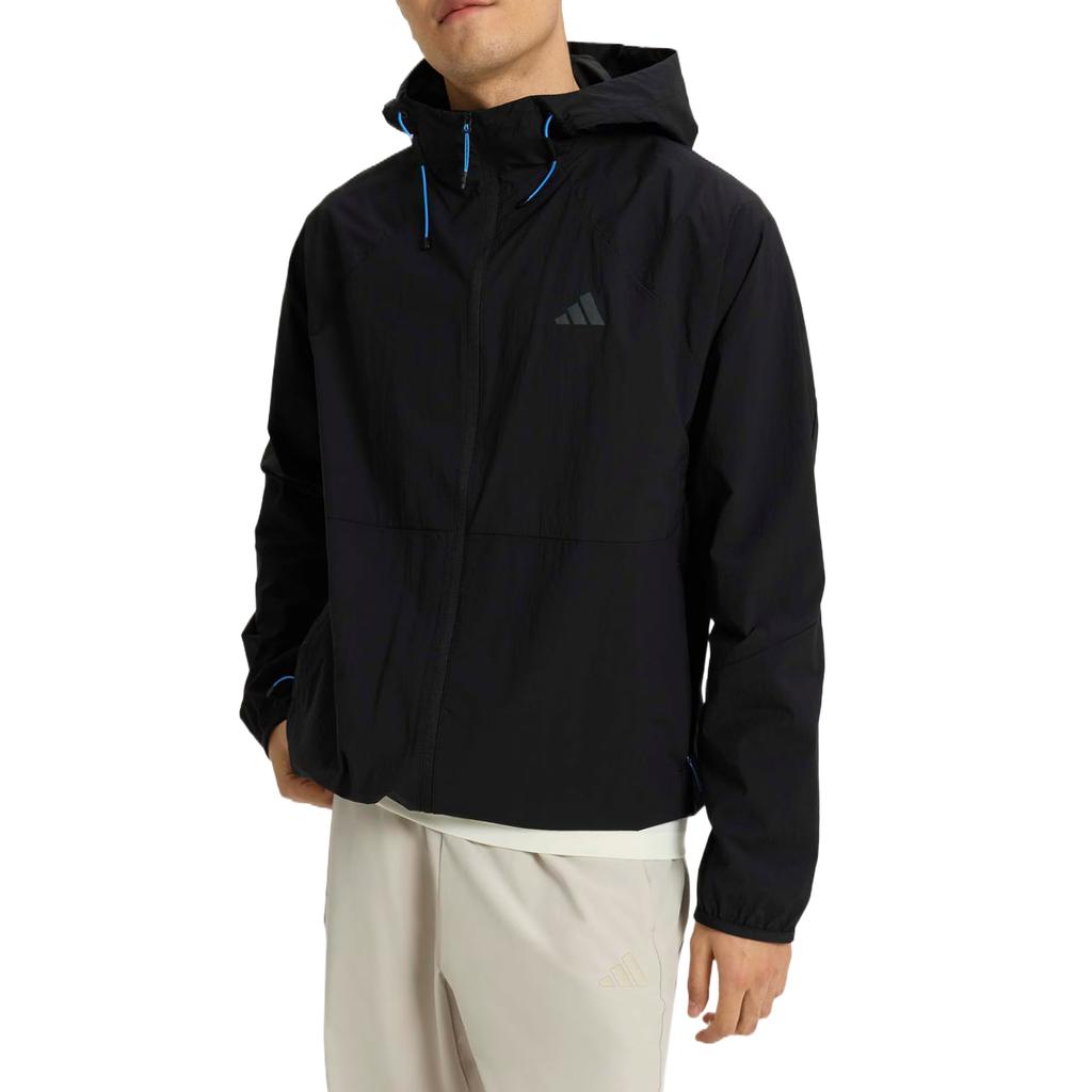 Adidas Cool Comfort Solid Color Hooded Jacket Men Jackets KR2511
