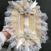 Han-Yang Fusion Spitze Besatz Lolita Haube Flache Kappe Strohhut